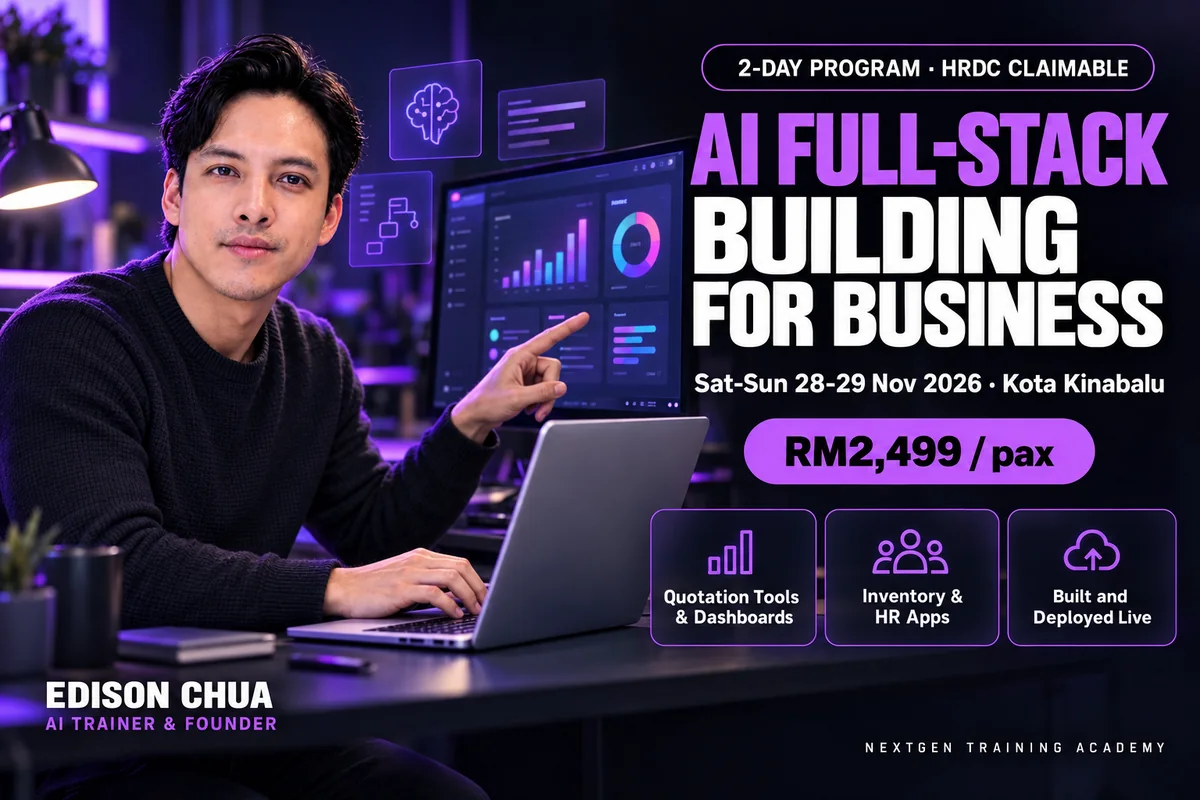 Build Your Own Business Tools with AI training cover