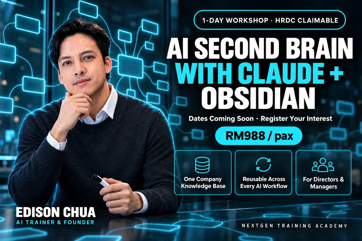 Turn Scattered SOPs Into an AI Second Brain training cover