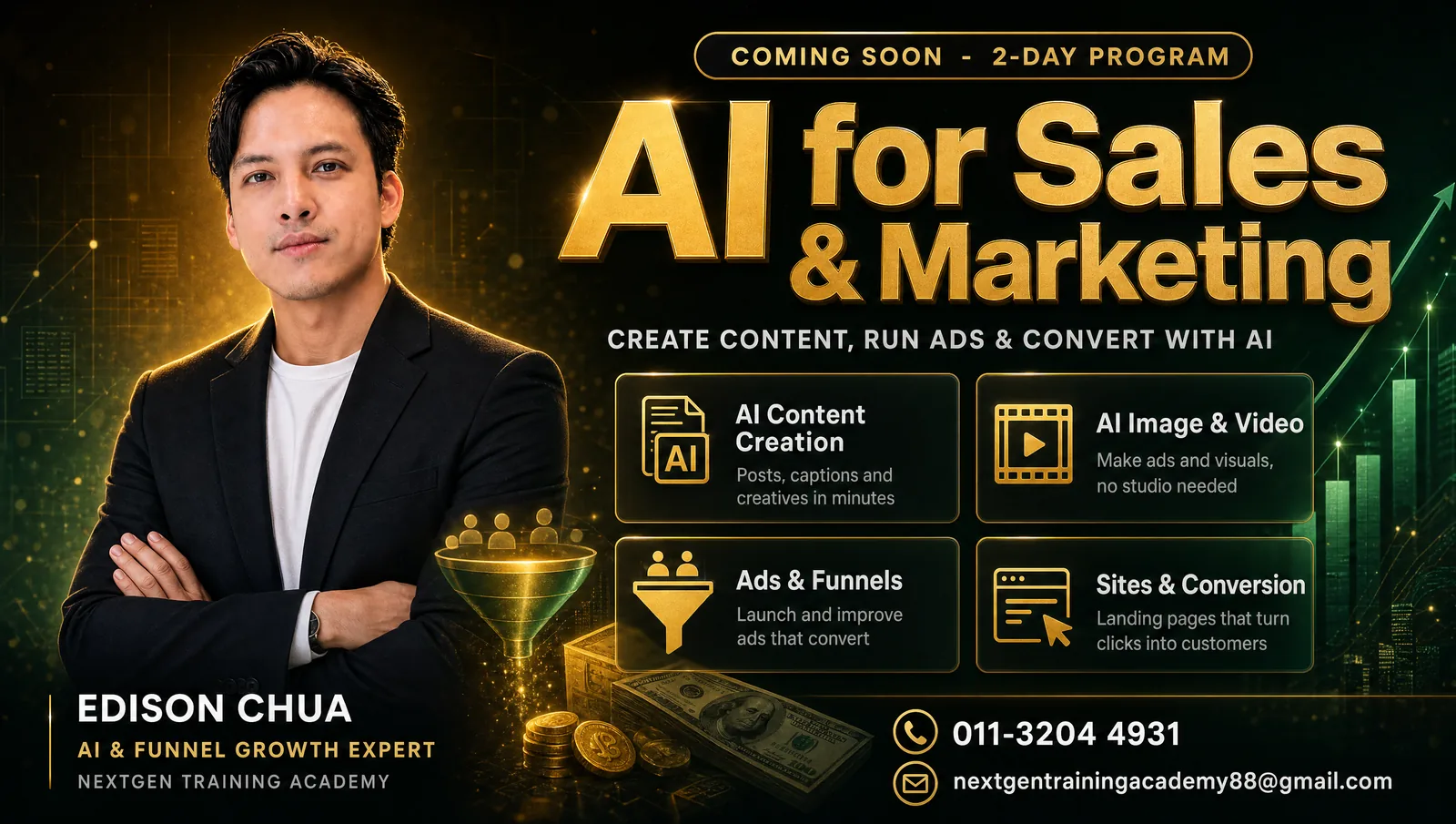 AI for Sales & Marketing poster